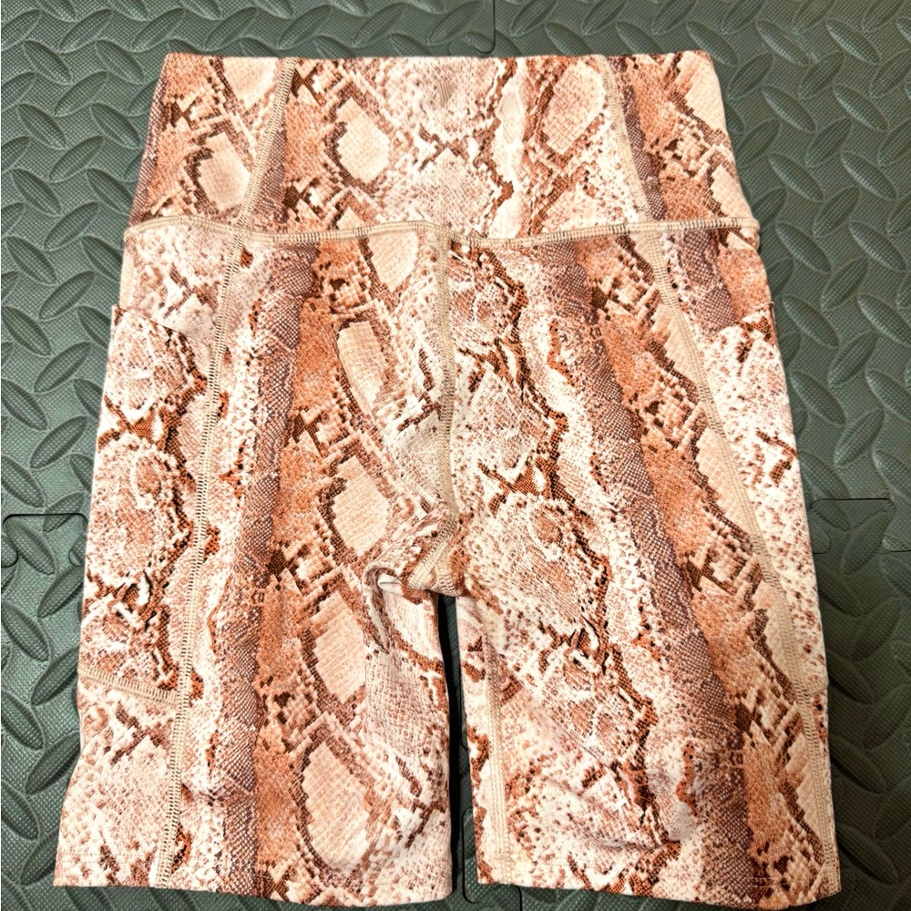 Victoria's Secret Snake Print Bike Shorts